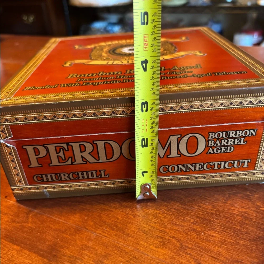 2/$20 Wooden Hinged Cigar Box